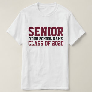 Camiseta Classe de Mais velho de Graduação de Texto Persona