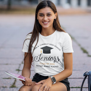 Camiseta Classe de Mais velho de Segundo grau Personalizado