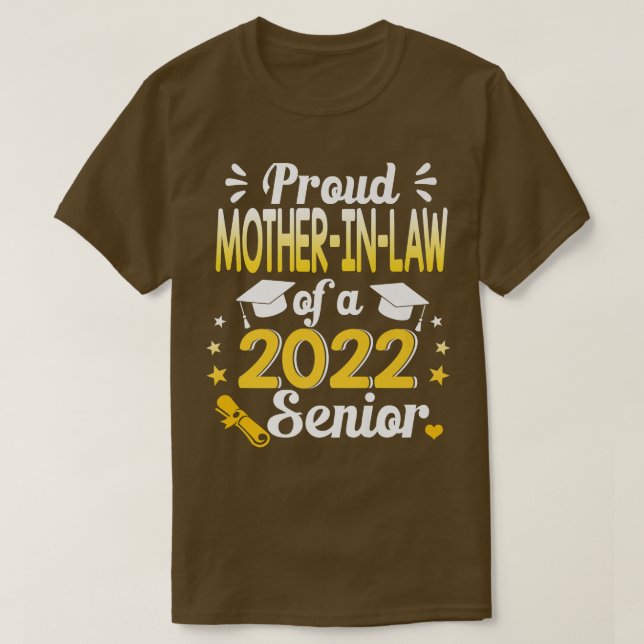 Camiseta Classe De Motherina Orgulhosa De 2022Mais velho G  (Frente do Design)