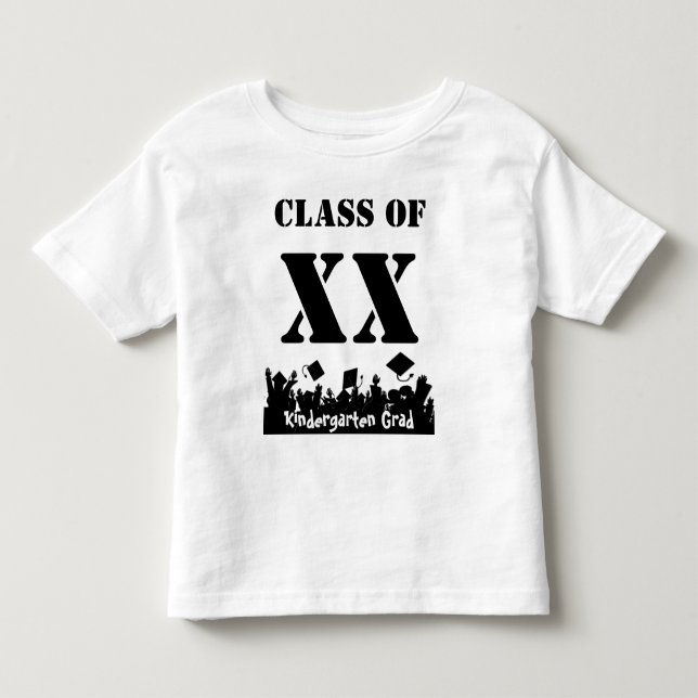 Camiseta Classe de Mudança para Formando de jardim de infân (Frente)