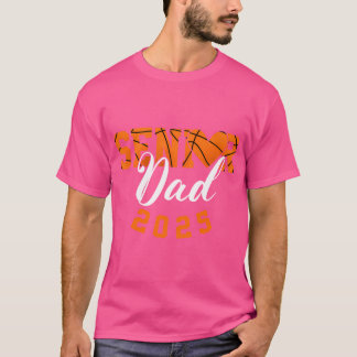 Camiseta Classe De Pai De Basquete De Graduação 2025 Gif