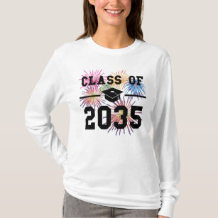 Camiseta Classe de pré-escola pré-escolar 2035 Primeiro dia
