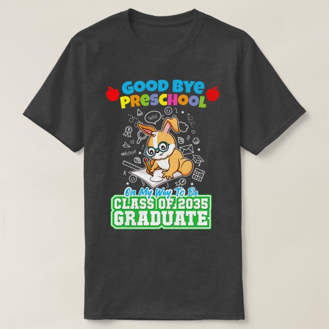 Camiseta Classe De Pré-Escolas De Boas Testemunhas Do Forma (Frente do Design)