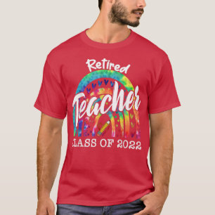 Camiseta Classe De Professores Aposentados De 2022, Tie Dye