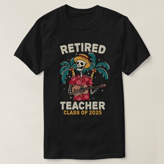 Camiseta Classe De Professores Reformados De 2025 (Frente do Design)