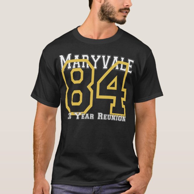 Camiseta Classe de segundo grau de 84 Maryvale uma reunião (Frente)