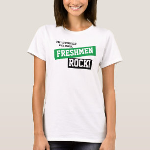Camiseta Classe de Segundo grau Verde Personalizado