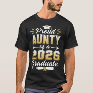 Camiseta Classe de tia Orgulhosa do Mais velho 2026 Gra, Fo