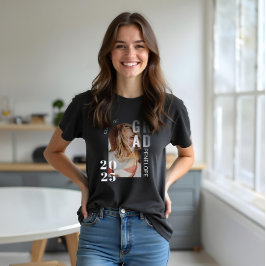 Camiseta Classe de Tipografia Mínima Moderna do Formando Fo