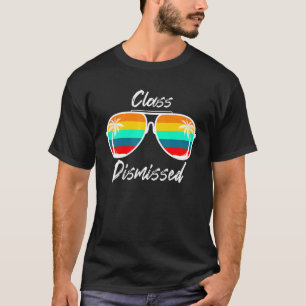 Camiseta Classe Despedida Óculos de sol Professor Vacinação