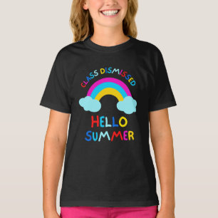 Camiseta Classe Dispensada Olá Verão do Dia Passado