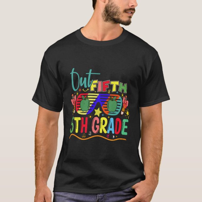 Camiseta Classe Do 5º 5 De Grau De Paz De 2023 Bye 5 Gr (Frente)