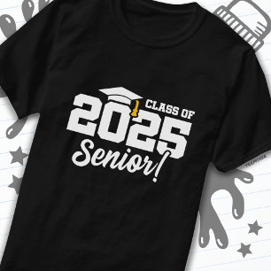 Camiseta Classe do Formando de graduação de 2025 - Mais vel