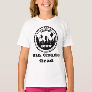 Camiseta Classe do Formando do 8º Grau Inserir Ano