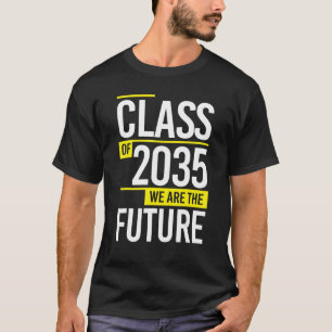 Camiseta Classe Do Jardim De Infância 2035 Primeiro Dia Da 