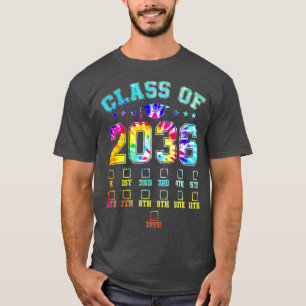 Camiseta Classe Do Jardim De Infância 2036 Pré K Cresce Com