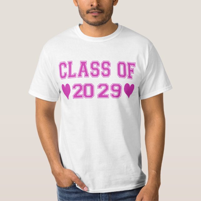 Camiseta Classe do jardim de infância de 2029 Tshirt (Frente)