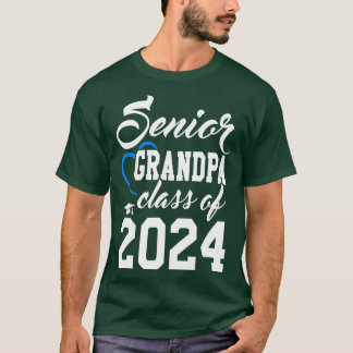 Camiseta Classe do Mais velho avô de 2024 dá festas engraça