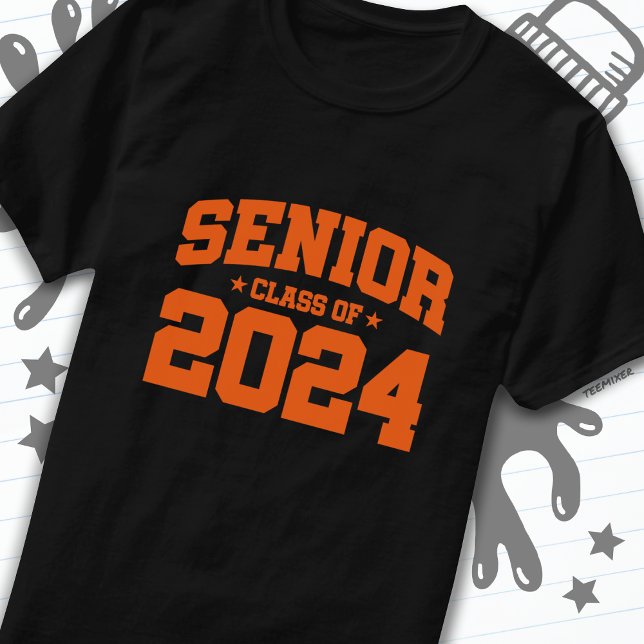 Camiseta Classe do Mais velho de Graduação 2024 para Segund (Criador carregado)