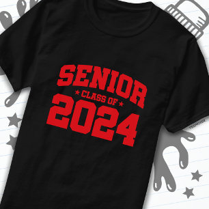Camiseta Classe do Mais velho de Graduação 2024 para Segund