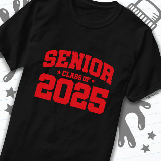 Camiseta Classe do Mais velho de Graduação 2025 para Segund