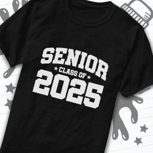 Camiseta Classe do Mais velho de Graduação 2025 para Segund