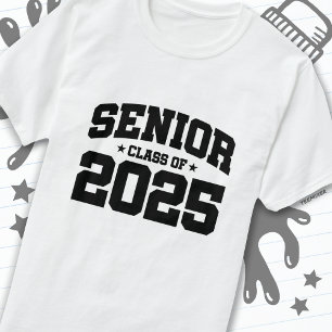 Camiseta Classe do Mais velho de Graduação 2025 para Segund