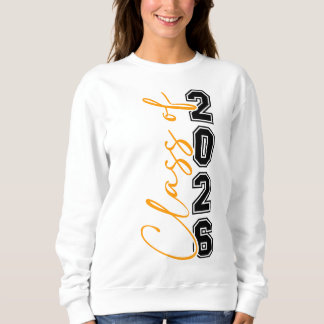 Camiseta Classe do Mais velho de graduação Orange Black 202