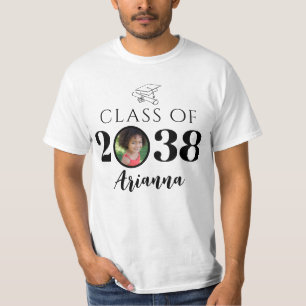 Camiseta Classe do nome personalizado e manutenção de fotos