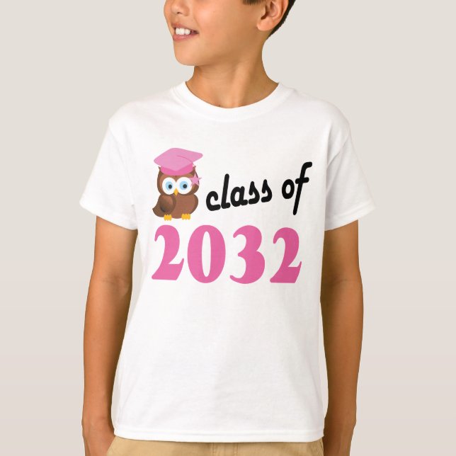 Camiseta Classe do presente 2032 da graduação (Frente)