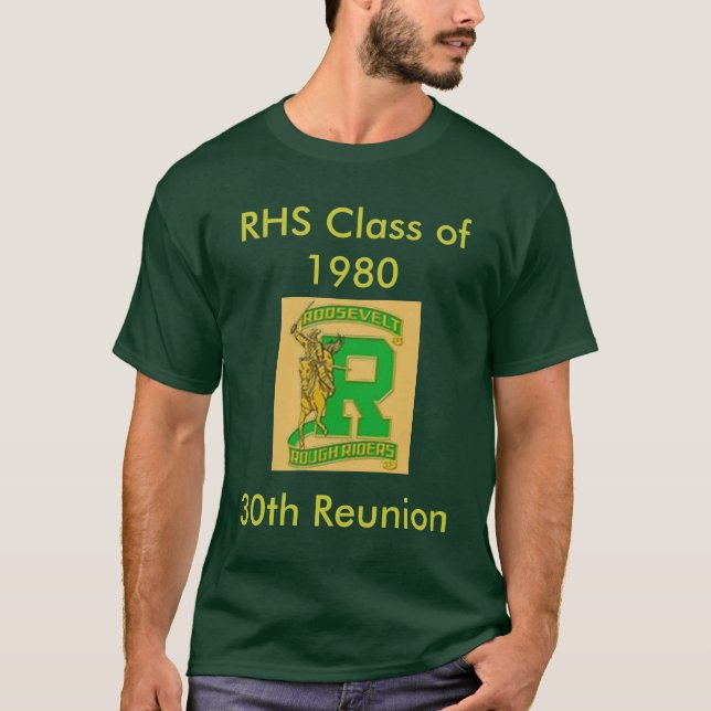 Camiseta Classe do RHS de 1980 (Frente)