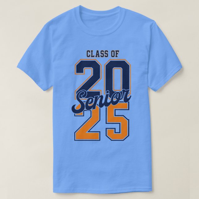 Camiseta Classe do Segundo grau da Faculdade de Mais velho  (Frente do Design)
