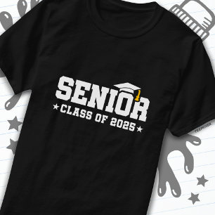 Camiseta Classe do Segundo grau de graduação de 2025 - Mais