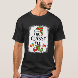 Camiseta Classe Elf Coing Family Engraçado Festa de Natal