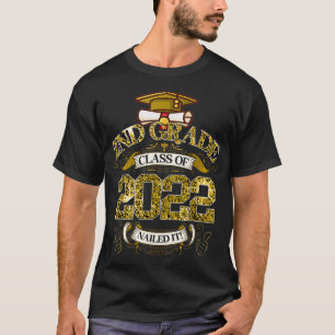 Camiseta Classe Funny Graduation segundo Grau 2022 Nails
