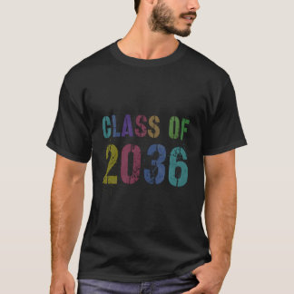 Camiseta Classe Futura Da Vintage Do Jardim De Infância Par