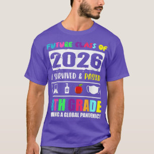 Camiseta Classe Futura De 2026 Gradu, Estudante Engraçado D