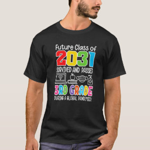Camiseta Classe Futura De 2031 I Graduação Escolar I Tercei