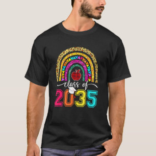 Camiseta Classe Futura De Graduação Pré-Escolar Em 2035 Ant