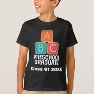 Camiseta Classe graduada do pré-escolar da graduação 2015