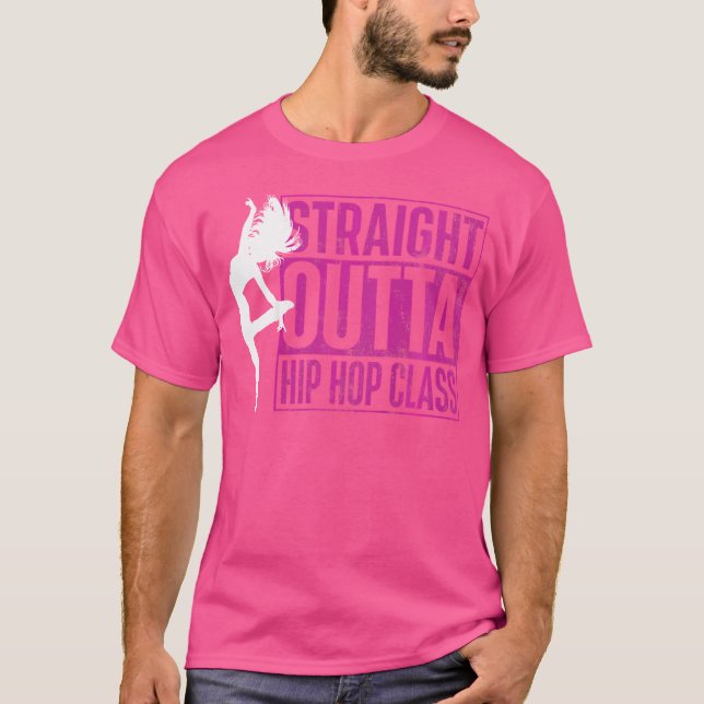 Camiseta Classe Hop de Saída de hetero - Quebra de Dançarin (Frente)