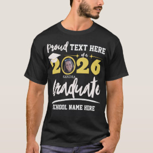 Camiseta Classe Personalizada de Graduação da Família Orgul
