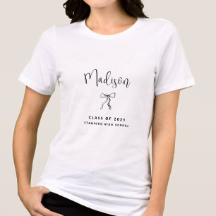 Camiseta Classe Personalizada Simples de Graduação 2025