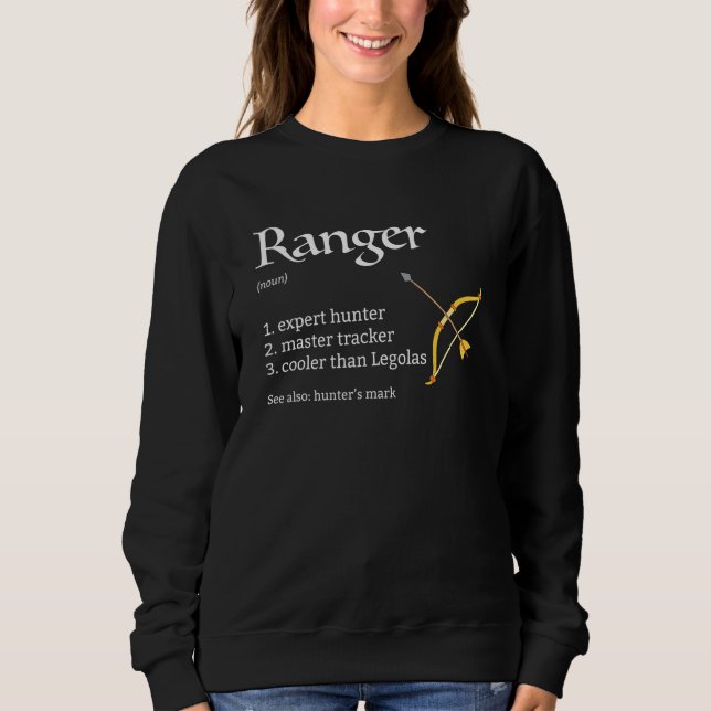 Camiseta Classe Ranger Dungeons & Rpg Dragões (Frente)