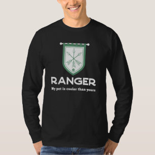 Camiseta Classe Ranger RPG - Meu Pet É Mais Legal Que Seu G
