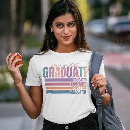 Camiseta Classe Retroativa de Graduação Personalizada do Fo