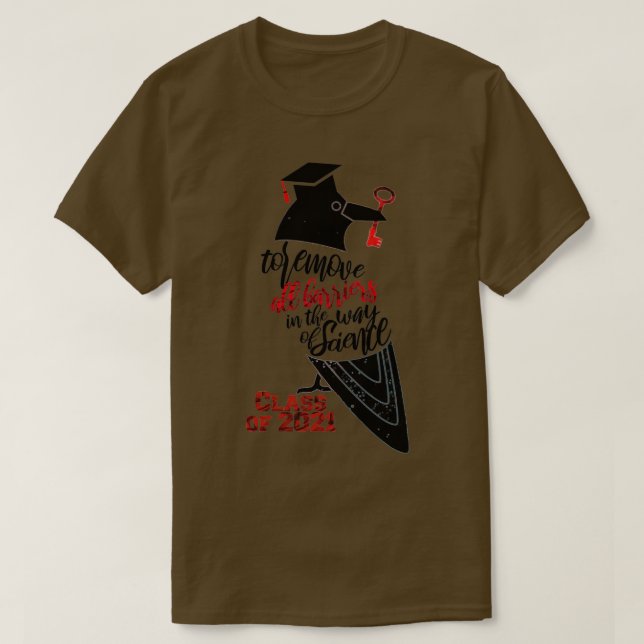 Camiseta Classe SciHub PhD de 2021 (Frente do Design)