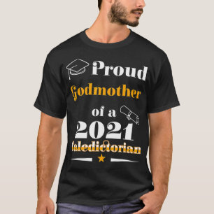 Camiseta Classe Valedictoriana 2021 Família Orgulhosa De Ma