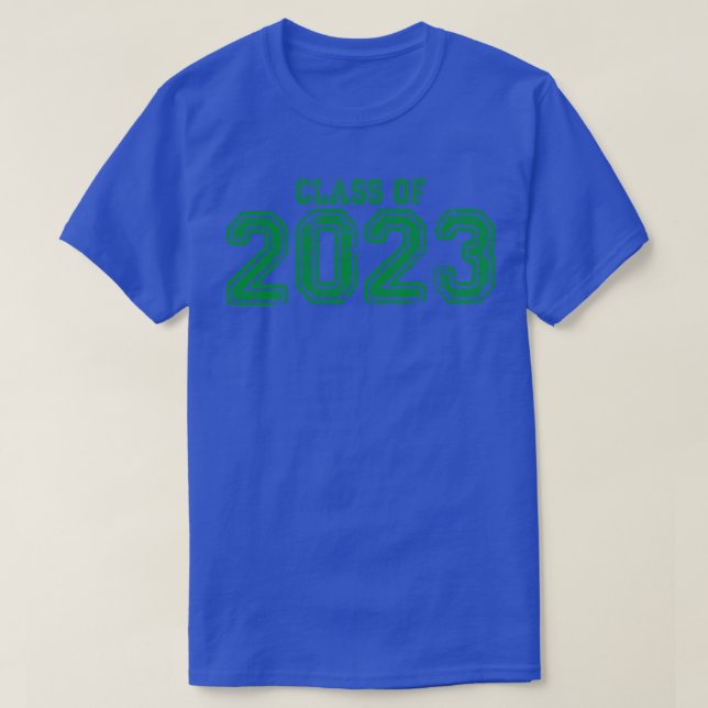 Camiseta Classe Verde Varsity de 2023 (Frente do Design)