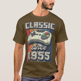 Camiseta Classic 1955 67th Birthday Retro Video Game Contro